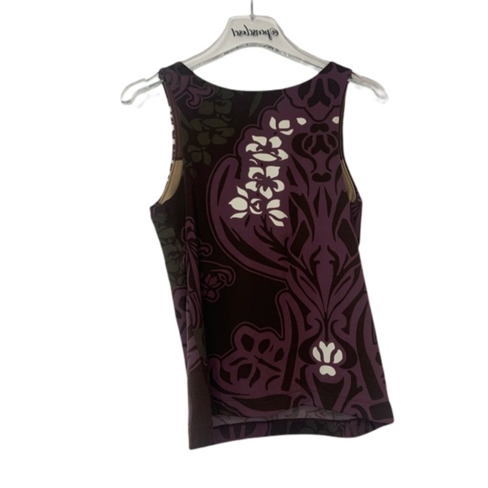 Athleta V Neck Built In Bra Activewear Tank 34DD - Picture 3 of 12